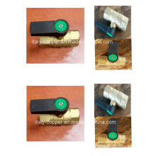1/2" Brass Ball Valve with Corrugate Handle (IC-1060)